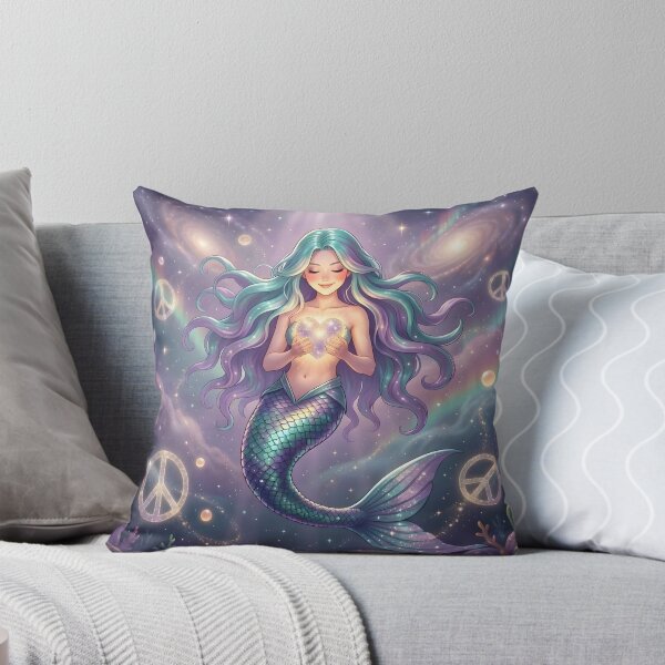 Item preview, Enchanting Galaxy Mermaid designed and sold by Roanemermaid.