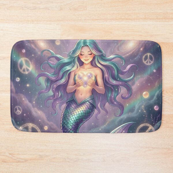 Item preview, Enchanting Galaxy Mermaid designed and sold by Roanemermaid.