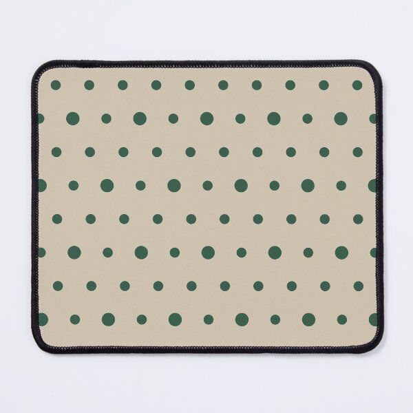 Item preview, Sand And Green Polka Dot Pattern designed and sold by pattern-archive.