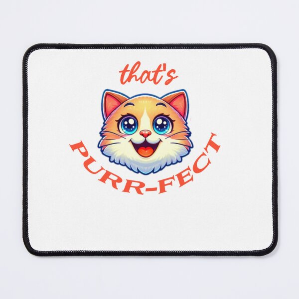 Item preview, Funny cute cat / that's purr-fect designed and sold by Abibless1998.
