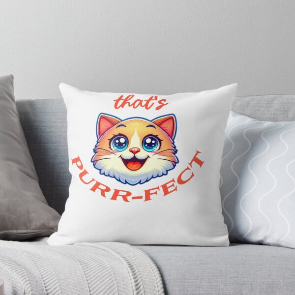 Item preview, Funny cute cat / that's purr-fect designed and sold by Abibless1998.