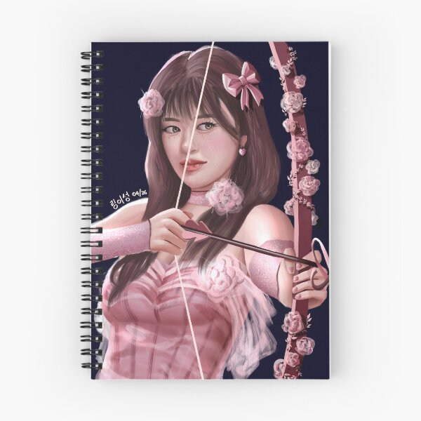 Aperçu de l'œuvre IVE Un portrait stylisé de Yujin créée et vendue par ArtlingES.