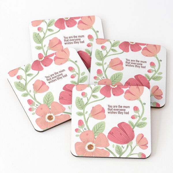Item preview, Best Mom Gift – Flowers Mother Appreciation Design designed and sold by Lazarteva illustrations.
