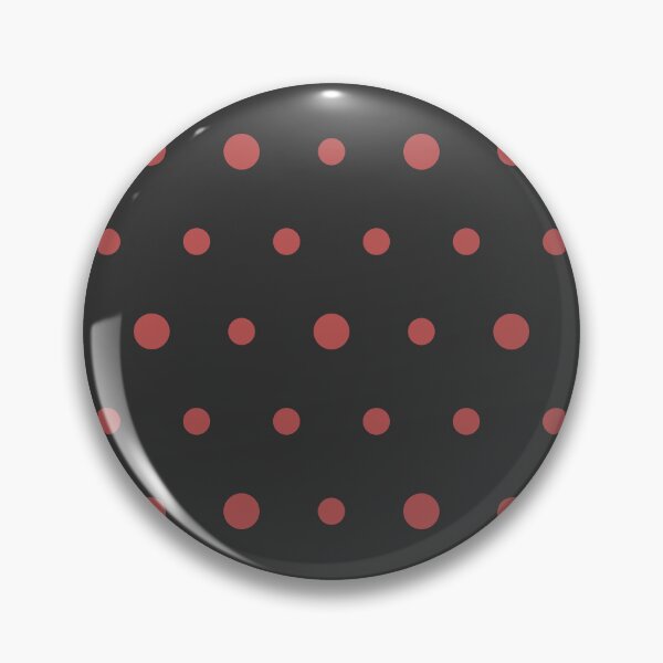 Item preview, Charcoal And Red Polka Dot Pattern designed and sold by pattern-archive.
