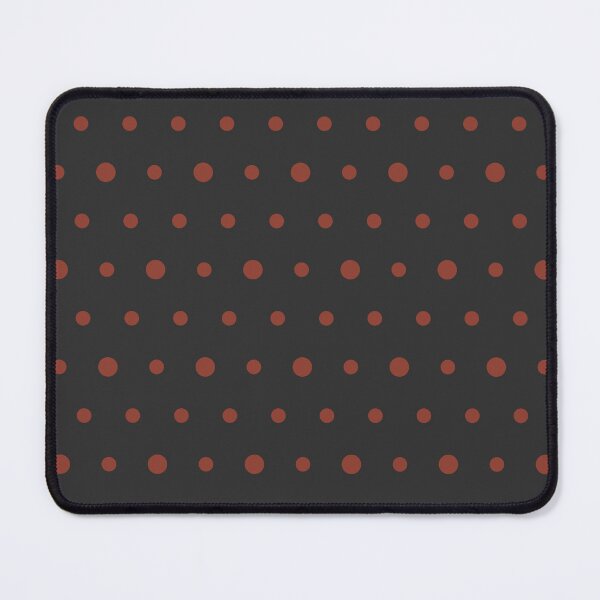 Item preview, Charcoal And Rust Polka Dot Pattern designed and sold by pattern-archive.