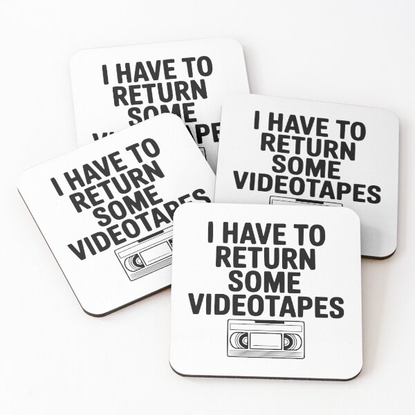 Item preview, I Have To Return Some Videotapes designed and sold by Frank Ring.