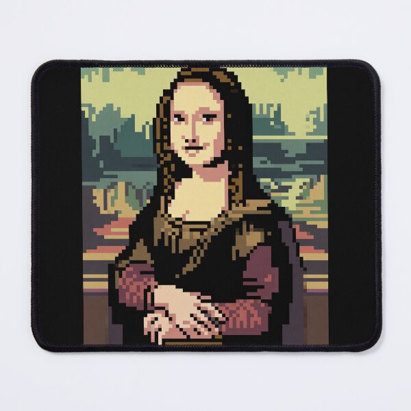 Item preview, Pixel Art Mona Lisa designed and sold by Enea Kelo.