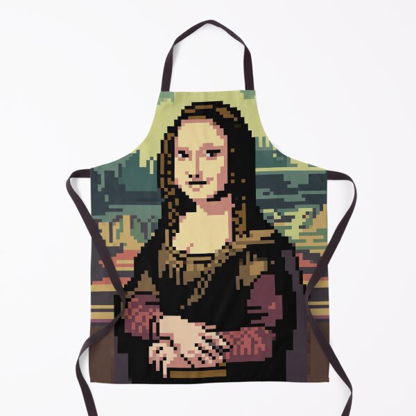 Item preview, Pixel Art Mona Lisa designed and sold by Enea Kelo.