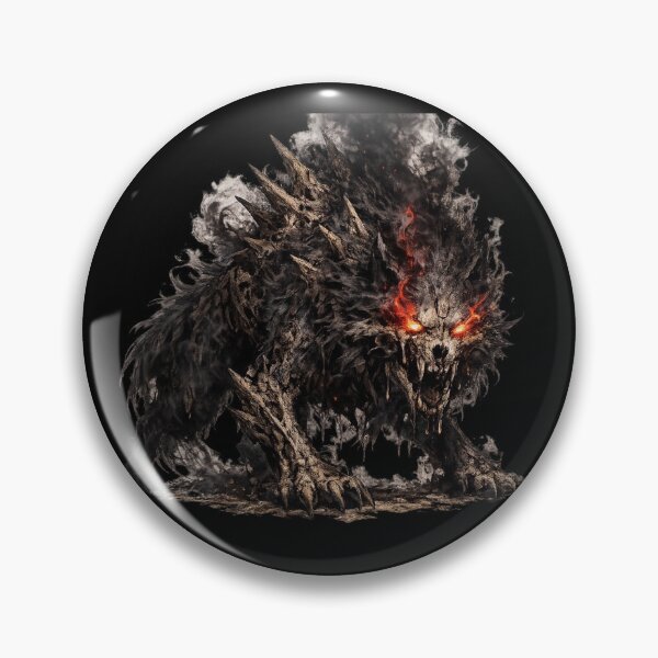 Item preview, Shadow Direwolf - Hellbound Beast Dark Fantasy Art designed and sold by VipePrint.