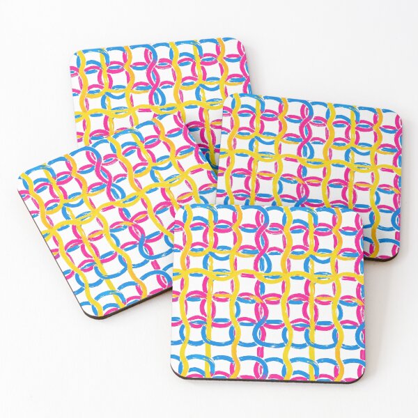 Item preview, What Happens When Colours Dance? Pop Loop Pattern designed and sold by mittie101.