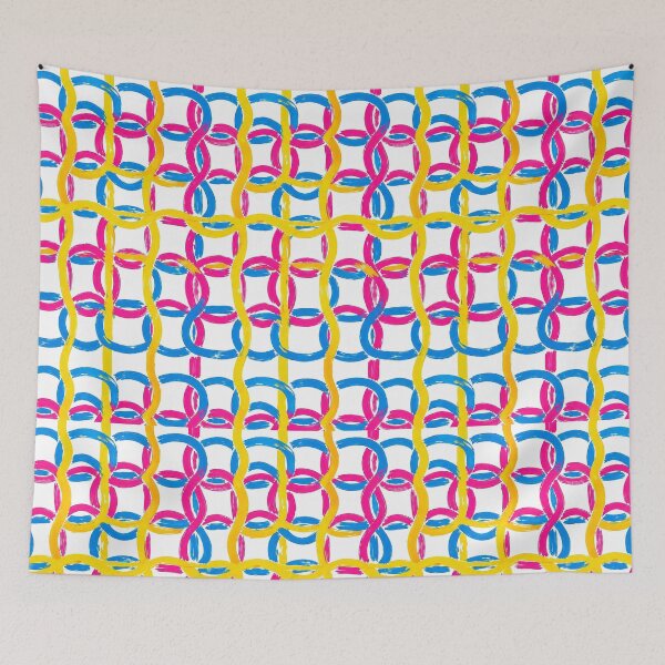 Item preview, What Happens When Colours Dance? Pop Loop Pattern designed and sold by mittie101.