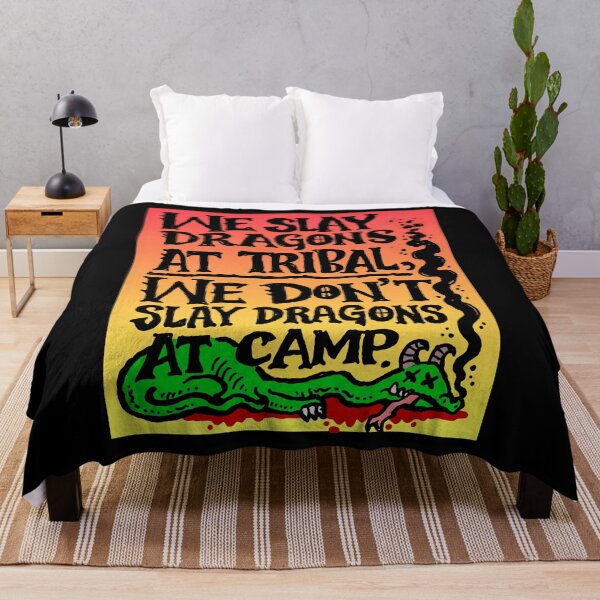 Item preview, We Slay Dragons At Tribal We Don't Slay Dragons At Camp designed and sold by cozygamerstore.