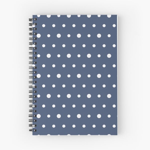 Item preview, Blue And White Polka Dot Pattern designed and sold by pattern-archive.