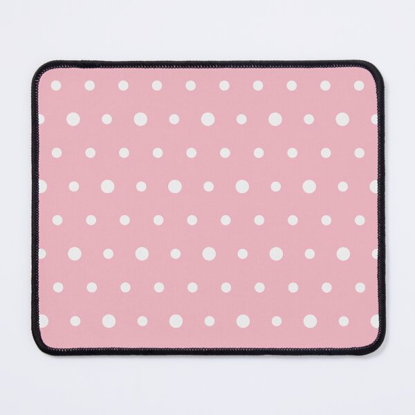 Item preview, Blush And White Polka Dot Pattern designed and sold by pattern-archive.