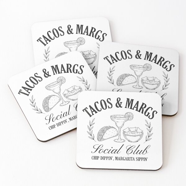 Item preview,  Tacos and Margs Social Club Funny Chip Dippin Margarita Sippin Gift designed and sold by FerminVigo.