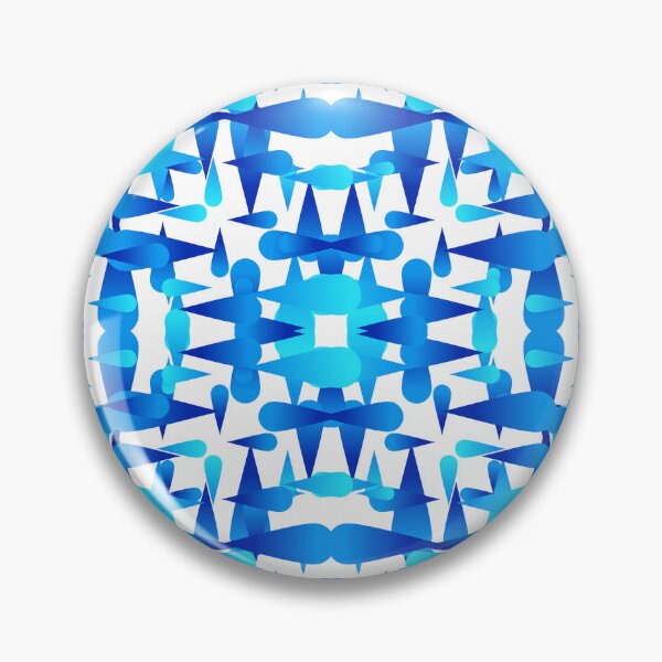 Item preview, Blue Symmetrical Pattern designed and sold by Digitaload.