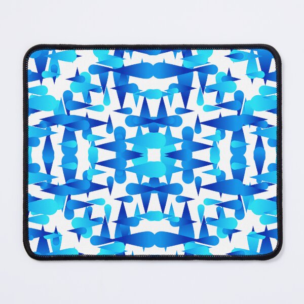 Item preview, Blue Symmetrical Pattern designed and sold by Digitaload.