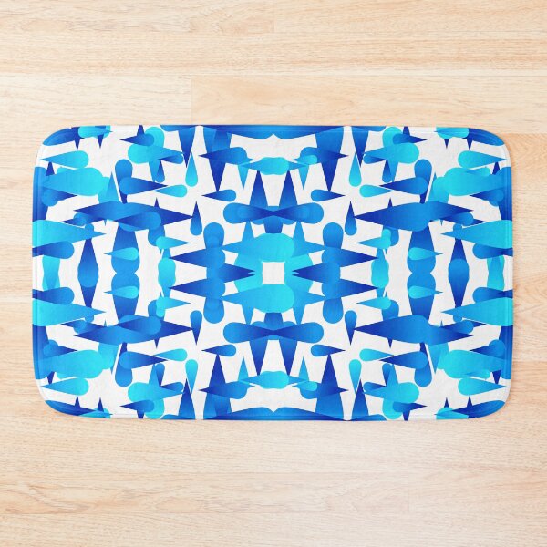 Item preview, Blue Symmetrical Pattern designed and sold by Digitaload.