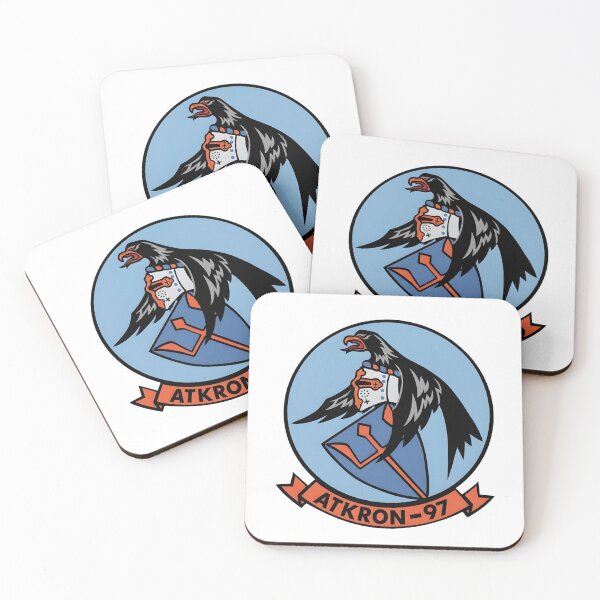 Item preview, Insignia of U.S. Navy Attack Squadron 97 (VA-97) "Warhawks" designed and sold by CharlieDesings.