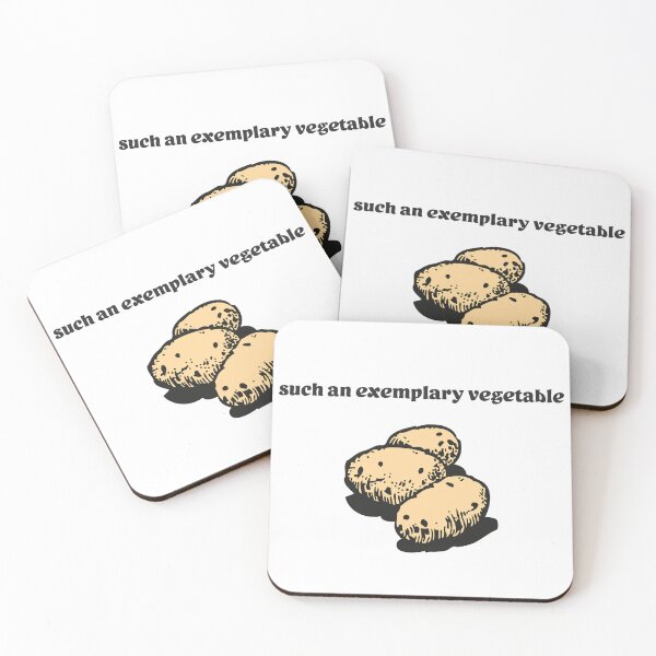 Item preview, Potatoes Are Exemplary Vegetables designed and sold by FIREDesignsPOD.