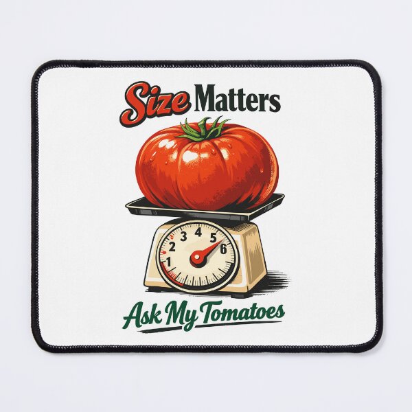 Item preview, Size Matters: Funny giant tomato on scales designed and sold by Pineapple-Tree.