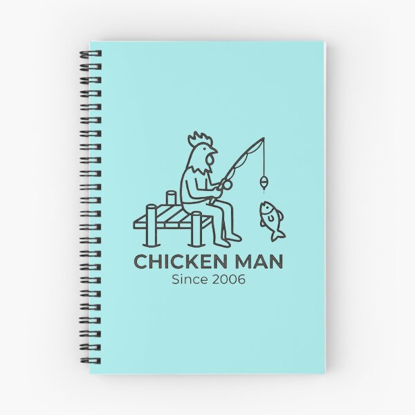Item preview, Chicken Man Fishing - Limited Edition coloured designed and sold by Chicken Man Designs.