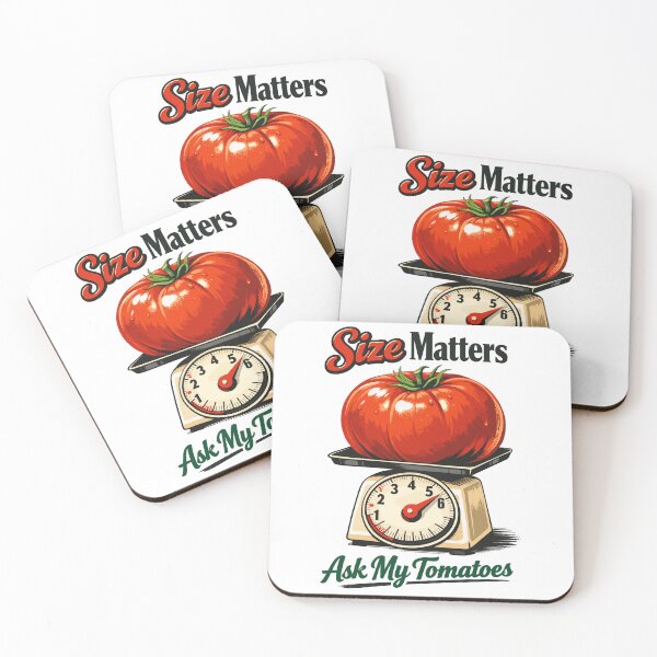 Item preview, Size Matters: Funny giant tomato on scales designed and sold by Pineapple-Tree.