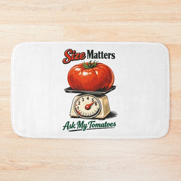 Item preview, Size Matters: Funny giant tomato on scales designed and sold by Pineapple-Tree.