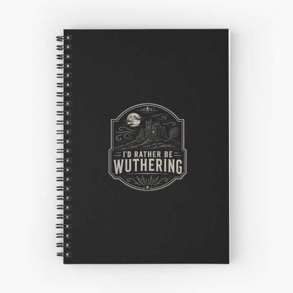 Item preview, Id Rather Be Wuthering Heights Dark Academia designed and sold by Fenay Designs.