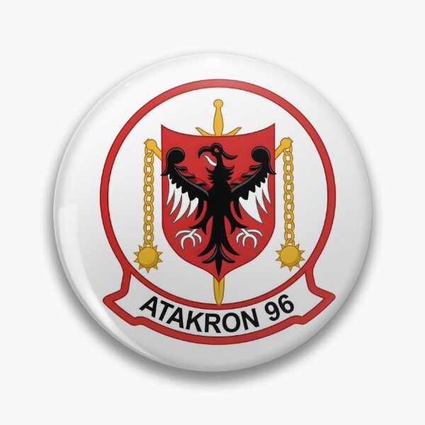 Item preview, Insignia of U.S. Navy Attack Squadron 96 (VA-96) "Black Falcons" designed and sold by CharlieDesings.