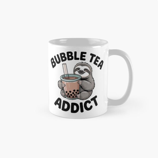 Item preview, Mischievous Bubble Tea Lover Sloth Fast Food Meme Art designed and sold by Mr-wow.