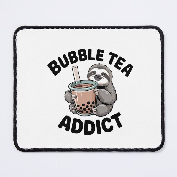 Item preview, Mischievous Bubble Tea Lover Sloth Fast Food Meme Art designed and sold by Mr-wow.