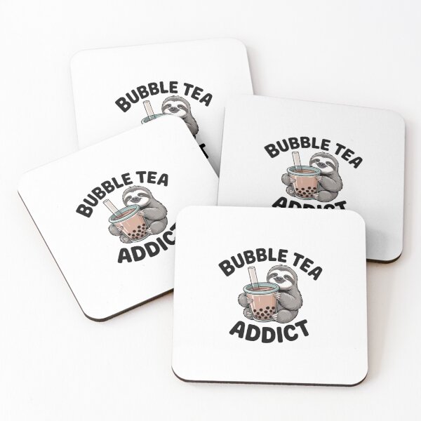 Item preview, Mischievous Bubble Tea Lover Sloth Fast Food Meme Art designed and sold by Mr-wow.