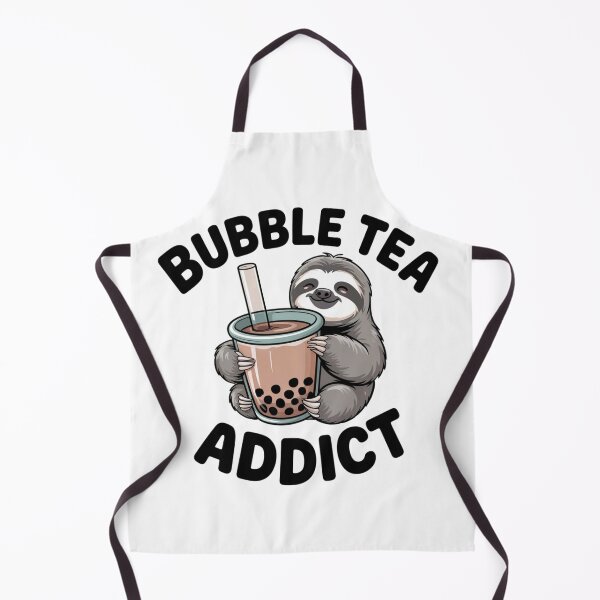 Artikelvorschau, Schelmischer Bubble-Tea-Liebhaber Faultier Fast Food Meme-Kunst entworfen und verkauft von Mr-wow.
