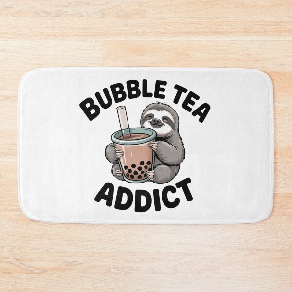 Item preview, Mischievous Bubble Tea Lover Sloth Fast Food Meme Art designed and sold by Mr-wow.
