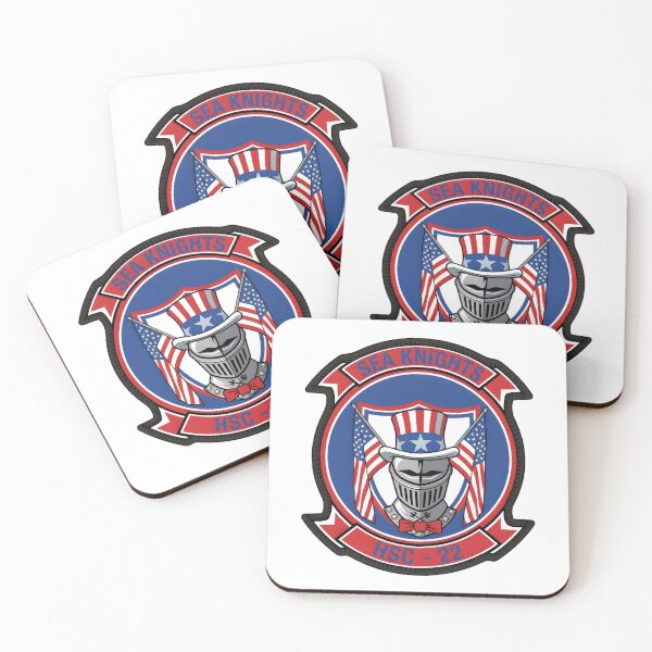 Item preview, Insignia of U.S. Navy Helicopter Sea Combat Squadron 22 (HSC-22) "Sea Knights" designed and sold by CharlieDesings.