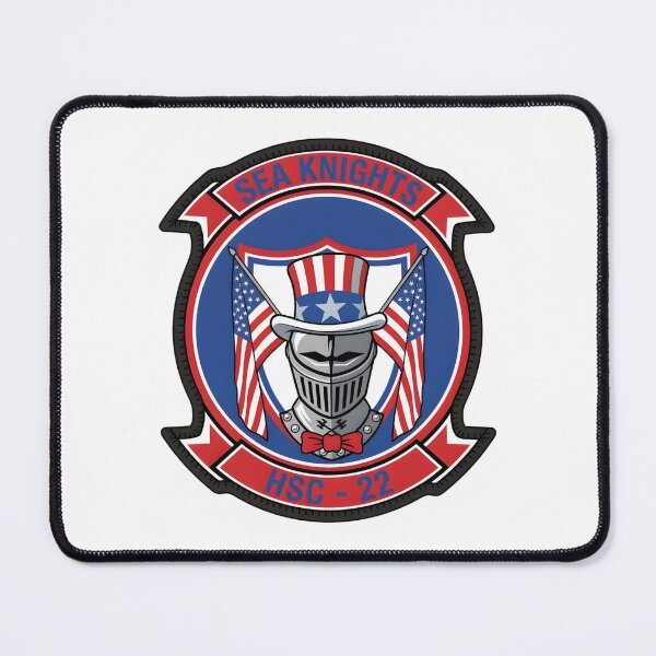 Item preview, Insignia of U.S. Navy Helicopter Sea Combat Squadron 22 (HSC-22) "Sea Knights" designed and sold by CharlieDesings.