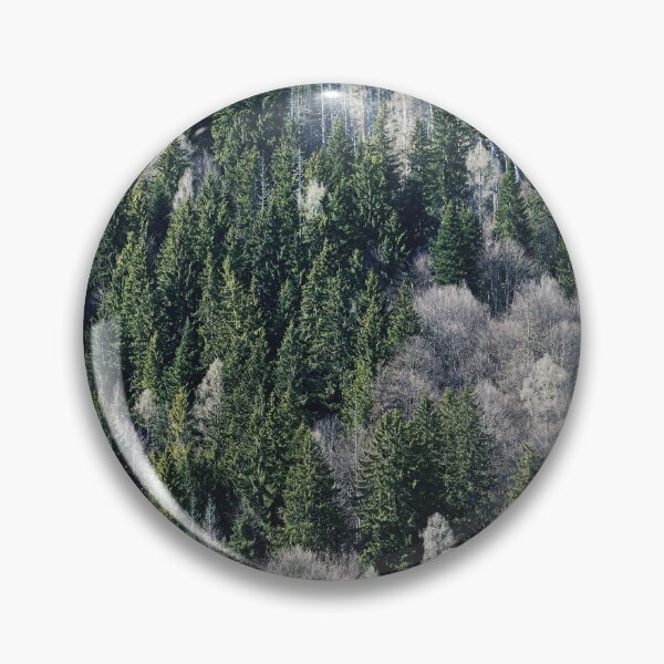 Item preview, Carpathian Mountains, beautiful view of fir trees on a mountain slope, Romania, original photography designed and sold by studio838.