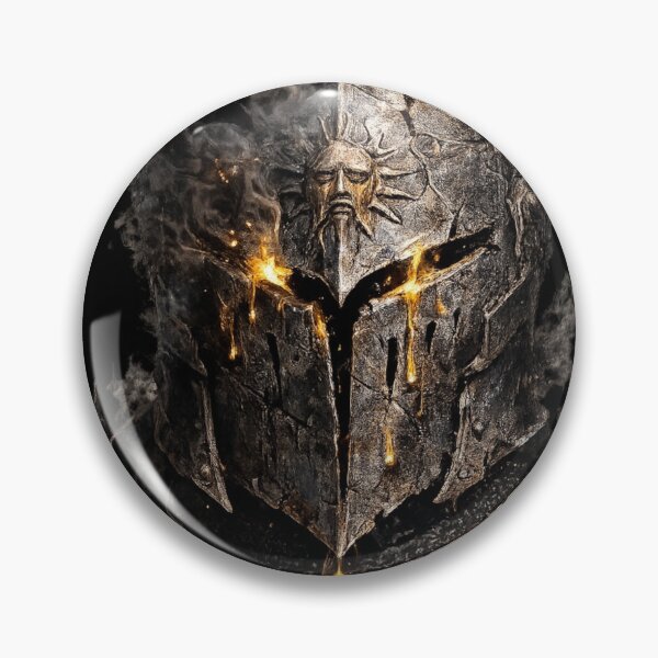 Item preview, Cursed Sun Knight - Weeping Golden Armor Dark Fantasy designed and sold by VipePrint.