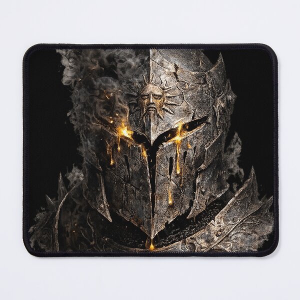 Item preview, Cursed Sun Knight - Weeping Golden Armor Dark Fantasy designed and sold by VipePrint.