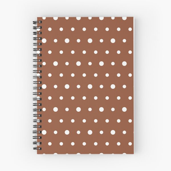 Aperçu de l'œuvre Motif à pois cuivrés et blancs créée et vendue par pattern-archive.
