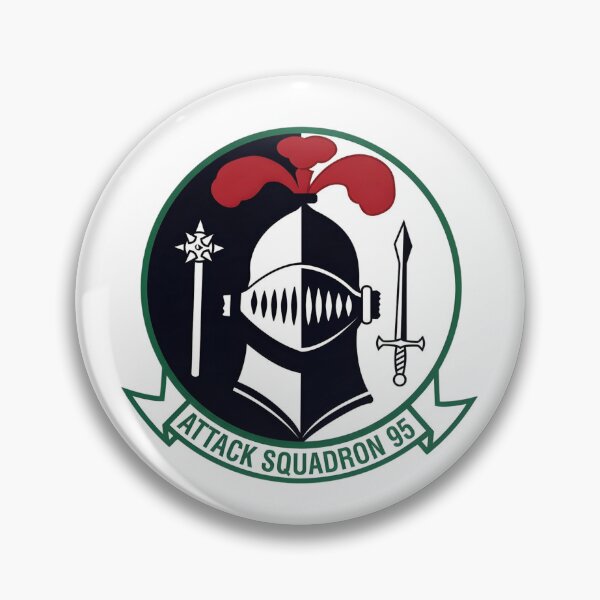 Artikelvorschau, Hoheitsabzeichen des US-Marine-Angriffsgeschwaders 95 (VA-95) „Grüne Eidechsen“ entworfen und verkauft von CharlieDesings.