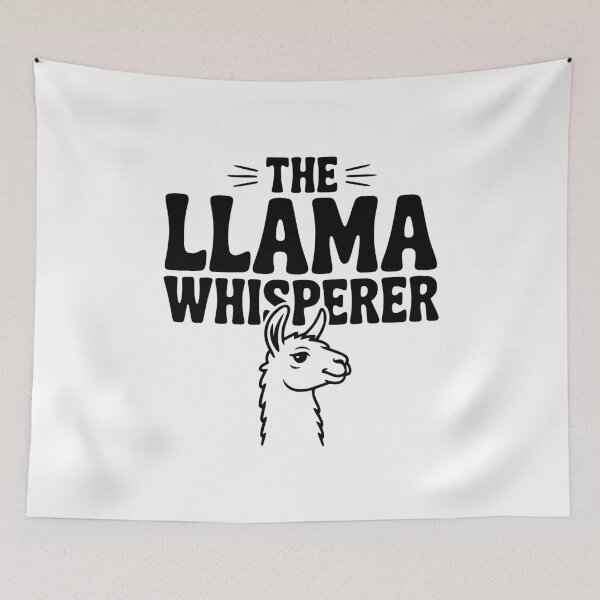 Item preview, The Llama Whisperer designed and sold by Frank Ring.