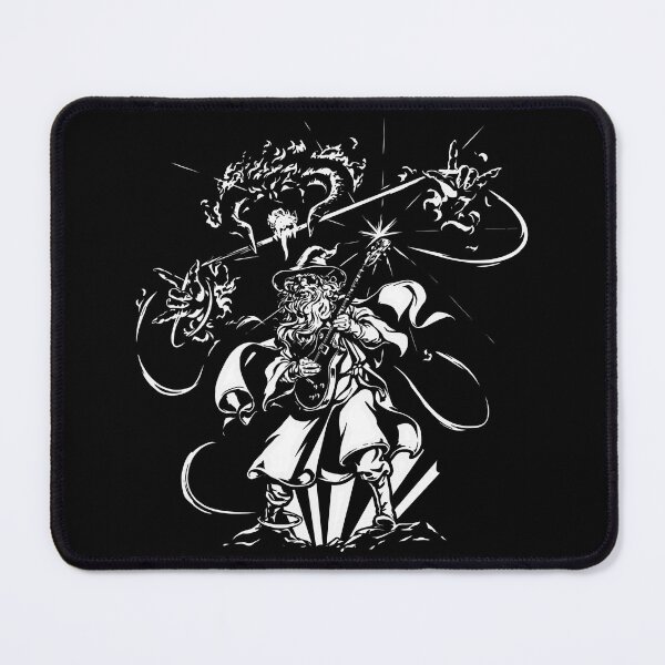 Item preview, Gandalf Wizard Rock and Roll designed and sold by cozygamerstore.