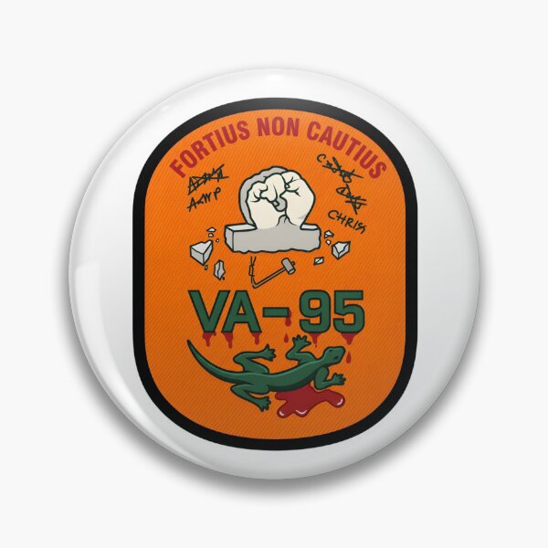 Item preview, Insignia of U.S. Navy Attack Squadron 95 (VA-95) "Green Lizards" designed and sold by CharlieDesings.