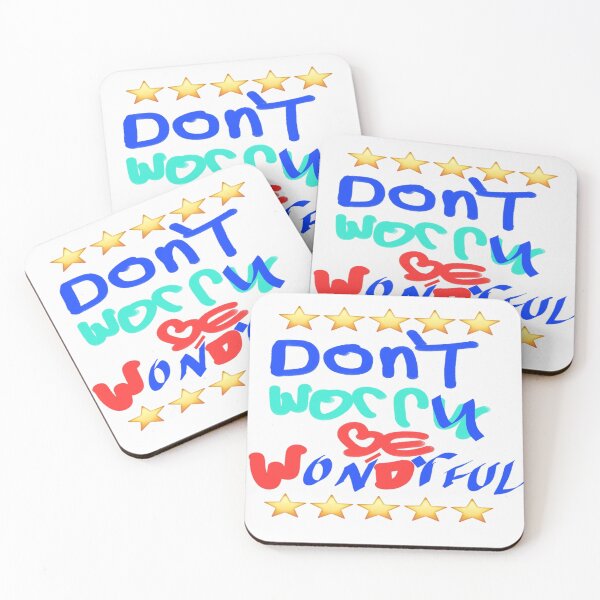 Item preview, DON'T WORRY BE WONDRFUL  designed and sold by Artqween .