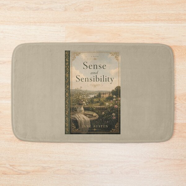 Item preview, Sense and Sensibility Vintage Book Cover Art Print | Jane Austen Literary Wall Art designed and sold by Grand Illusions.