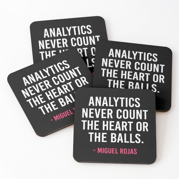 Item preview, Analytics Never Count The Heart Or The Balls designed and sold by cozygamerstore.