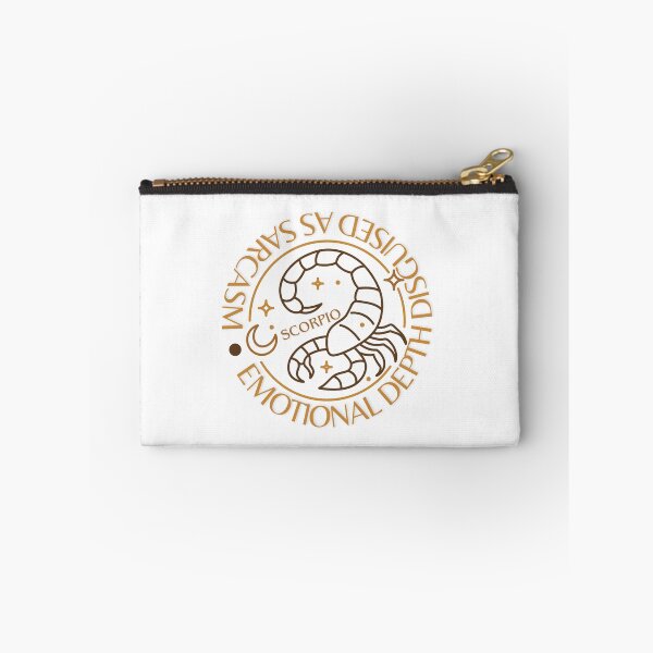 Item preview, Scorpio - emotional depth disguised as sarcasm designed and sold by Moonela.