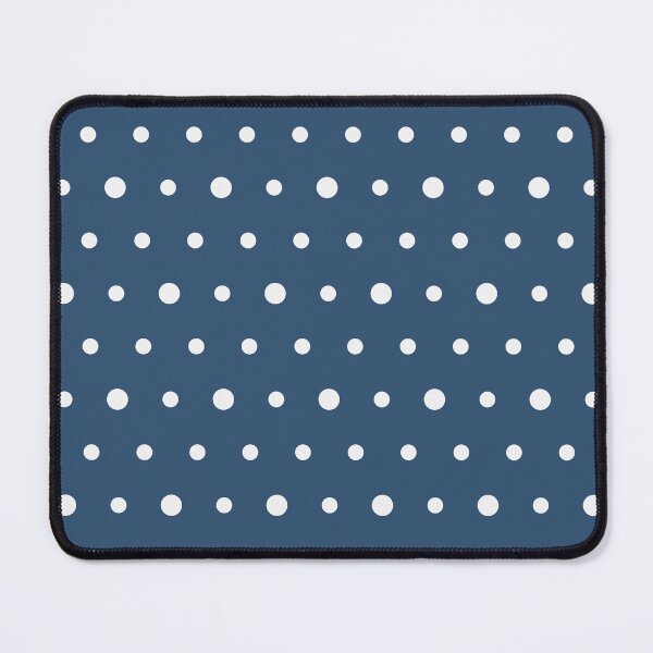 Item preview, Denim And White Polka Dot Pattern designed and sold by pattern-archive.